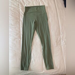 lululemon athletica Olive Green High-Rise Leggings
